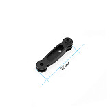 FEICHAO Helmet Extension Arm CNC Aluminum Alloy Compatible with Gopro Full Range, GitUp Action Camera 