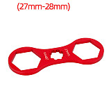 QWINOUT Aluminum Bicycle Front Fork Repair Tool For SR Suntour XCR/XCT/XCM/RST MTB Bike Front Fork Cap Wrench Disassembly Tools