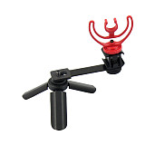 BGNING Microphone Hot Shoe Expansion Stand Stabilizer Desktop Mini Handle Tripod  For Sports Camera