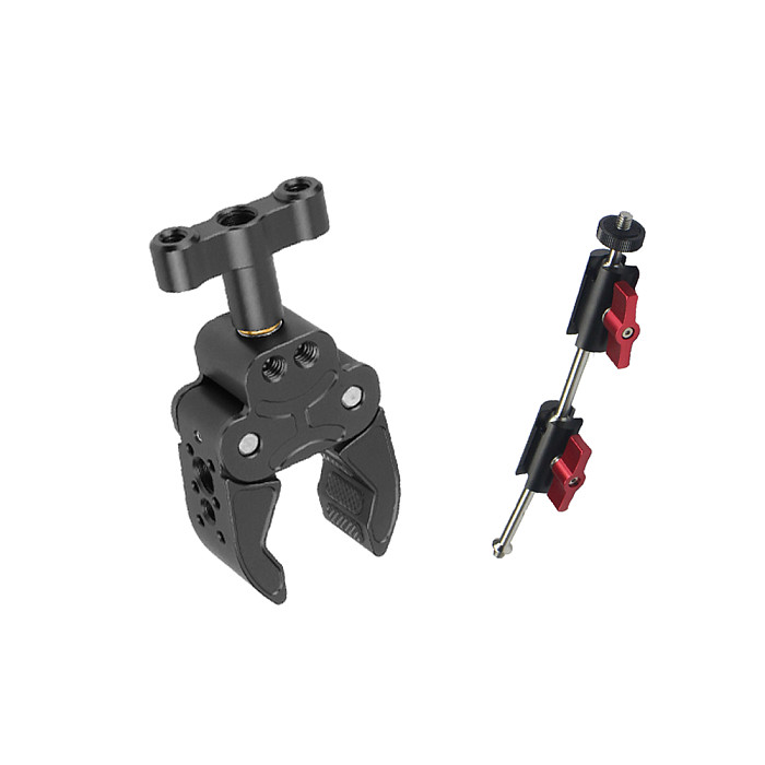 FEICHAO Universal Photographic Light Adapter Bracket Accessaries with Magic Arm for Camera Photography Live Streaming