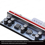 XT-XINTE USB3.0 PCI-E Riser 010X PLUS Express 1X to 16X Extender pcie Riser Adapter Card SATA 15pin to 6pin Power 1 Port