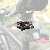 Sunnylife Bike Seat Post Clamp Sports Camera Holder Bicycle Mobile Phone Holder Navigation Bracket for ACTION2/GoPro10/Pocket2