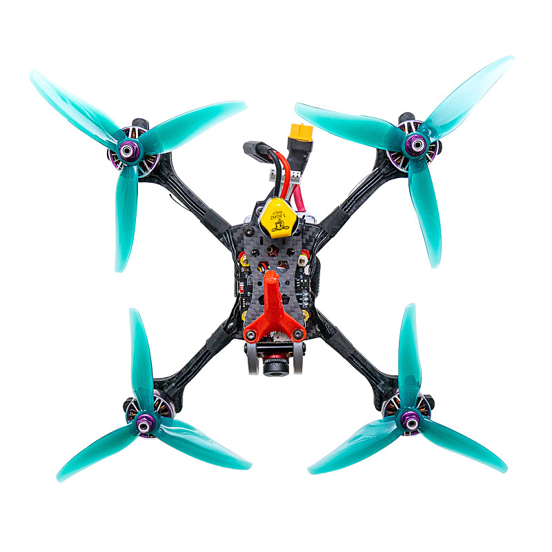 2 pairs of GEMFAN 51466 V2 three-blade propellers for 2207-2306 motors for FPV Racing RC Drone