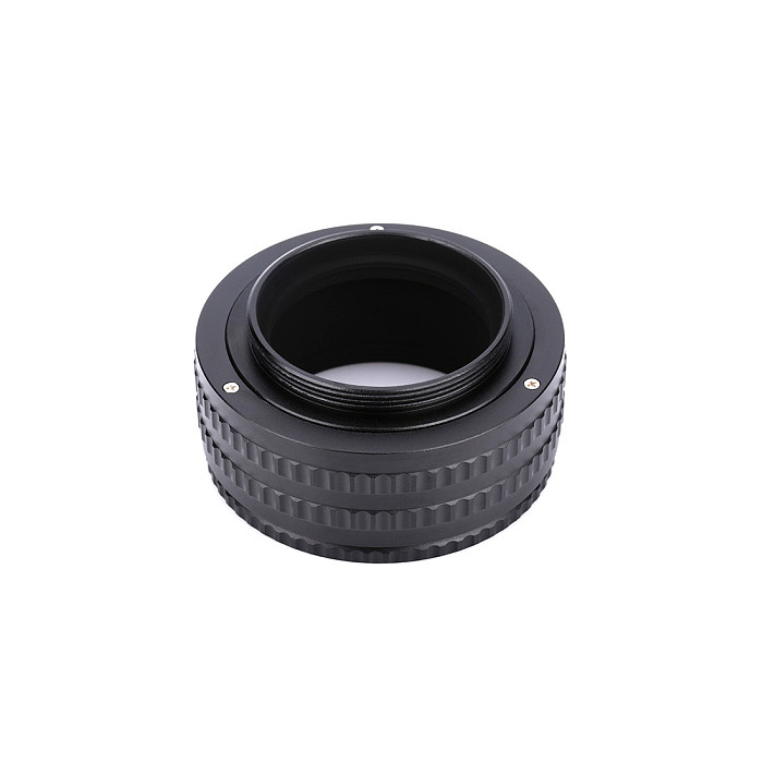 FEICHAO M42 to M42 Mount Lens Adjustable Focuse Helicoid Macro Tube Adapter 25-55mm Macro Extension Tube for Macro Photography