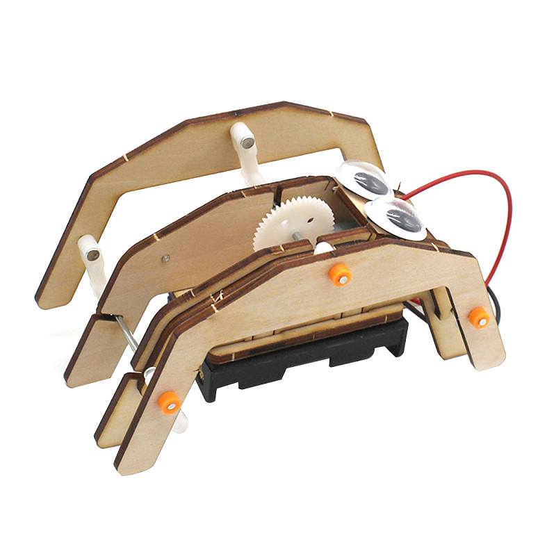 Mechanical Insect Creative 3D Wooden Puzzle DIY Mechanical Kit Toy Assembly Game For Children