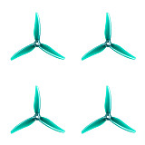 2 pairs of GEMFAN 51466 V2 three-blade propellers for 2207-2306 motors for FPV Racing RC Drone