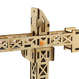 Creative Children's Toy Wood DIY Crafts Gifts Tower Crane Crane Model Material Package for Adults Children Educational Toys