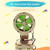 FEICHAO Students Kids DIY Electric Space Induction Fan Model Physical Experiments Technology Toys Self-enhancement For Children Birthday Gifts