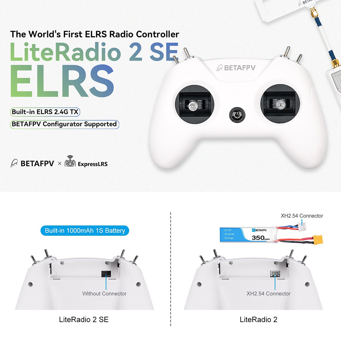 US 147.84 BETAFPV LiteRadio 2 SE Radio Transmitter ELRS Version