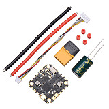FEICHAO GH743AIO MPU6000 H743 OSD Dual BEC Flight Controller BLHELIS 40A 4in1 ESC 3-6S 30X30mm for RC FPV Racing Freestyle Drones