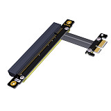 Riser PCI-E 3.0 16x to x1 PCIe x16 x1 PCI Express Graphics Card Extension Cable PCI-E X16 to X1 Signal Transfer Extension Cord