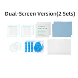 Sunnylife Tempered Glass Protective Film Combo Lens Film Front Back Screen Protector for ACTION 2