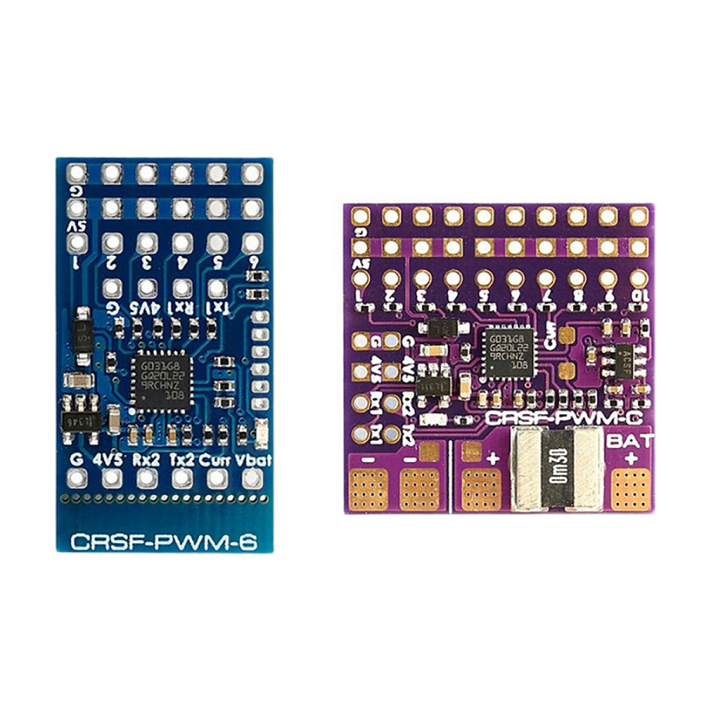 NEW Original Matek CRSF to PWM Converter CRSF-PWM-6 / CRSF-PWM-C for TBS Crossfire Nano RX SE RC FPV Racing Drones Parts DIY