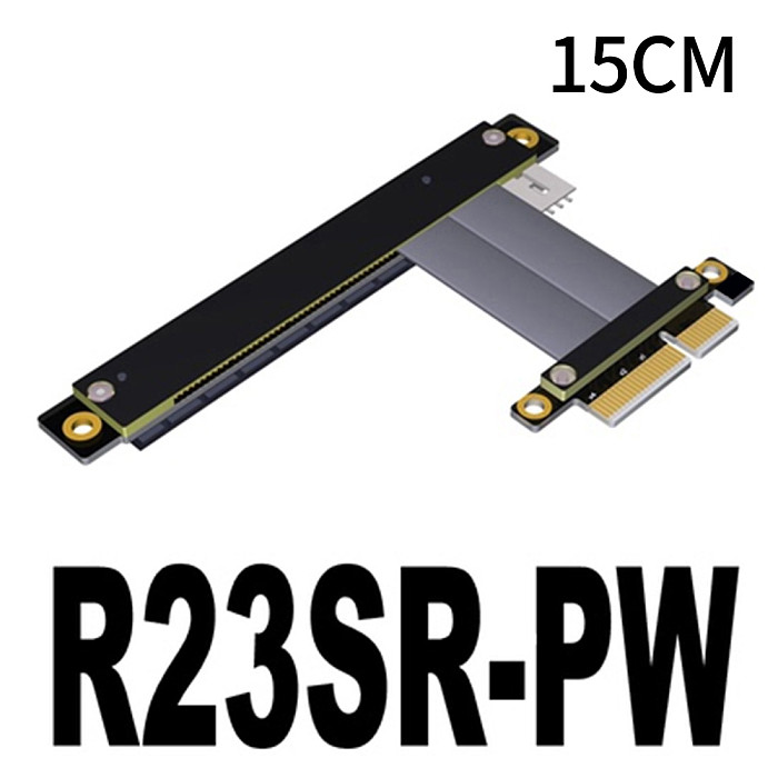XT-XINTE PCI-E x4 x16 Extension Riser 16x 4x PCIe3.0 GTX1080Ti Graphics SSD RAID Card Extender Conversion Cable Angled 1U PCI-Express