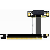 XT-XINTE PCI-E x16 to x1 Male to Female Extension Adapter Cable Transfer 16x PCIe3.0 Extender Cord support Network Card