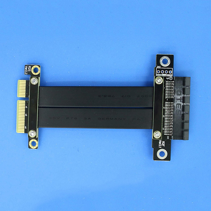 PCIE 3.0 Extension Cable x4 Male To Male Female to Female TX-RX Signal PCI Express 3.0 x4 Extender Conversion Cable Gen3 32G/bps