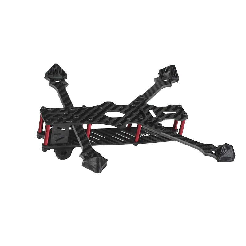QWinOut 170mm FPV Racing Drone Frame 4 Inch Carbon Fiber Quadcopter Frame Kit with 3D Printed Universal Camera Mount