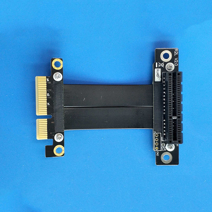 PCIE 3.0 Extension Cable x4 Male To Male Female to Female TX-RX Signal PCI Express 3.0 x4 Extender Conversion Cable Gen3 32G/bps