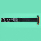 XT-XINTE for M.2 NVMe SSD Extension Cable Solid State Drive Riser Card Support M2 to PCI Express 3.0 X4 PCIE Full Speed 32G/bps