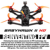 Emax Babyhawk II HD 155mm F4 AIO 25A ESC 4S FPV Racing Drone w/ 1404 Motor Avan 3.5 Inch Prop Caddx Polar Vista HD Camera PNP