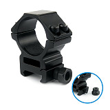  QWINOUT Scope Ring Mount Flashlight Clip Torch Clamp Height Lever Ring Detach For Hunting Standard Picatinny Rail Holder