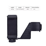 FEICHAO Phone Holder Adapter Clip Selfie Tripod Mount with Cold Shoe Mount 1/4 Srew Hole for Osmo Pocket Handheld Gimbal Accessories