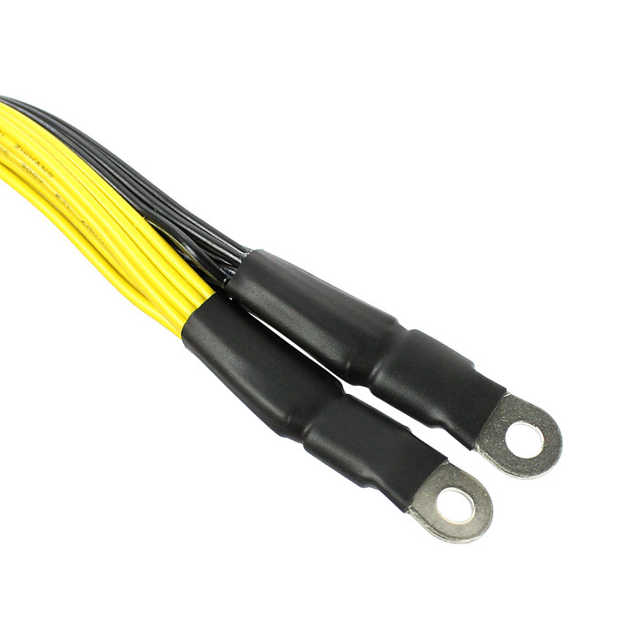 XT-XINTE 10x XT-XINTE 40cm BTC Miner Bitcoin Litecoin S7 S9 power supply to 5* PCI-E 6pin GPU Graphics Card Splitter Power Cable