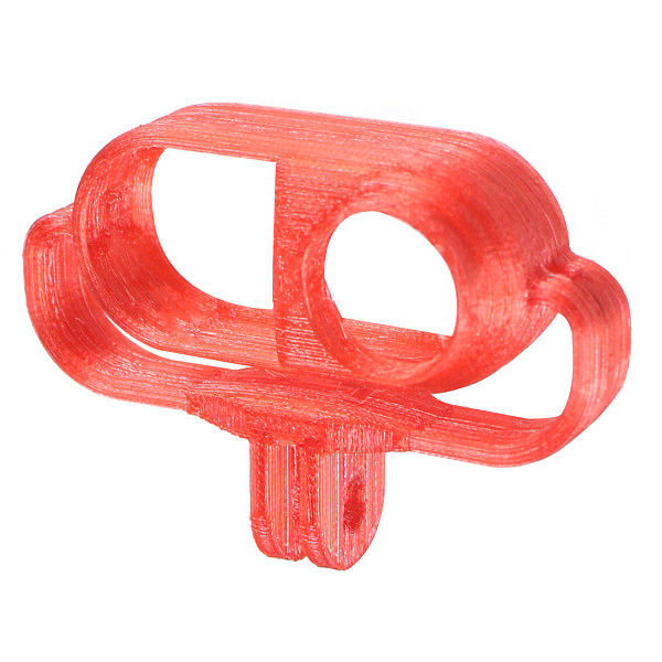 FEICHAO Adjustable And Protected 3D Printed TPU Material Camera Mount  Red For Insta go Accessories