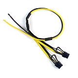 XT-XINTE 5/10Pcs Dual PCIe PCI-E Graphic Video Card 8pin 6+2pin DIY Splitter Power Cable Cord for Bitcoin Litecoin RIG Miner 12AWG+18AWG