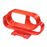 FEICHAO Adjustable And Protected 3D Printed Four-hole Screw Fixing TPU Material Red  For Insta Go Camera Mount