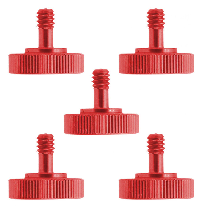 5pcs BGNing 1/4-Inch Male to Female Screw Adapter Tripod Mount Hot Shoe L-Type Flash Mount for SLR Cameras