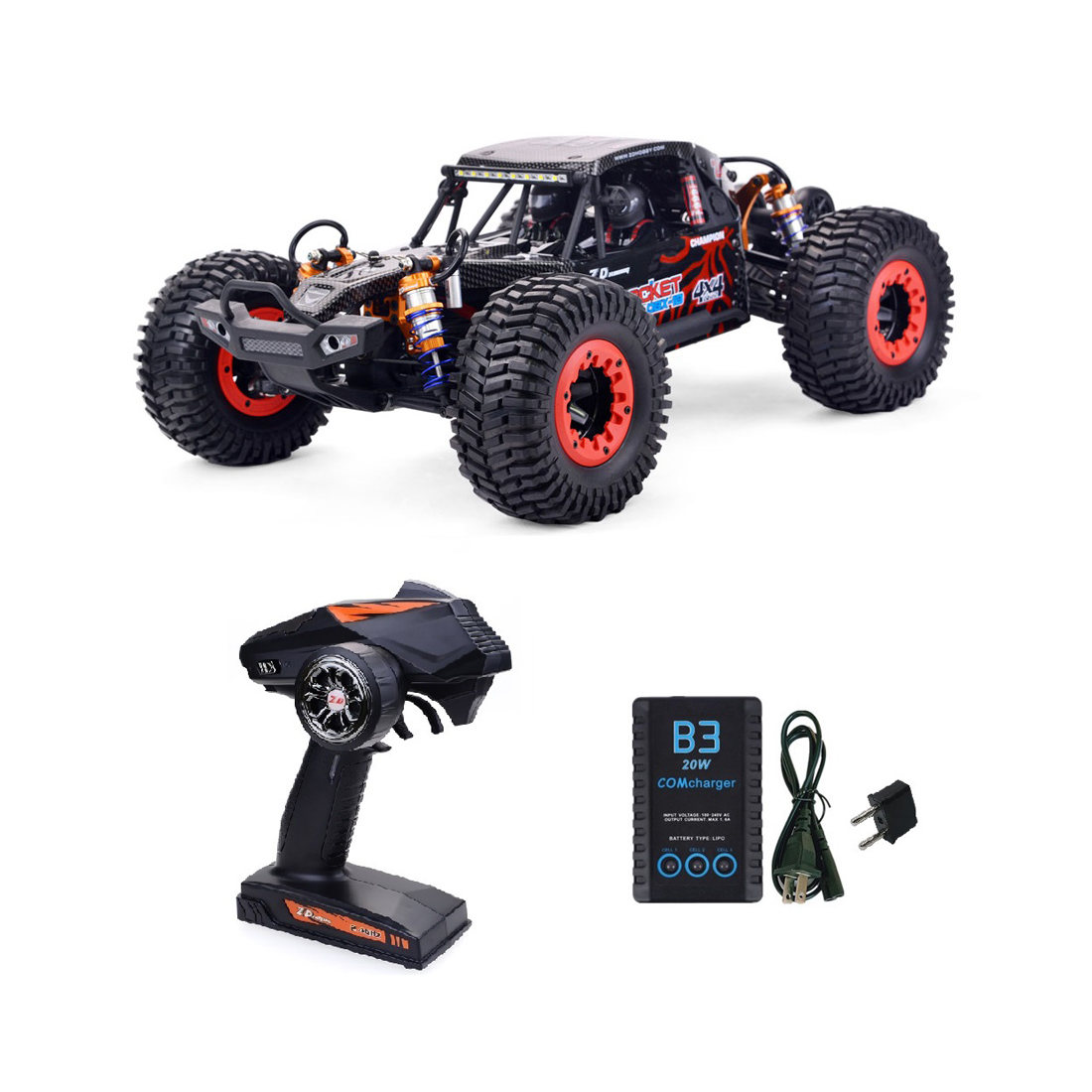 ZD Racing Rocket DBX-10 1/10 Scale 4WD 2.4G Electric Desert