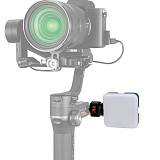 FEICHAO Mini Vlog Fill Light LED Panel Color Dimmable Lamp Hotshoe Mount for Canon Nikon Sony SLR Camera Monitor Smartphone Photo Studio