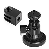 BGNING 360degree Desktop Holder  Tripod Mount Adapter with M5 Screw Nut for Insta360 ONE X/X2 GoPro 10/9 Sports Action Video Camera