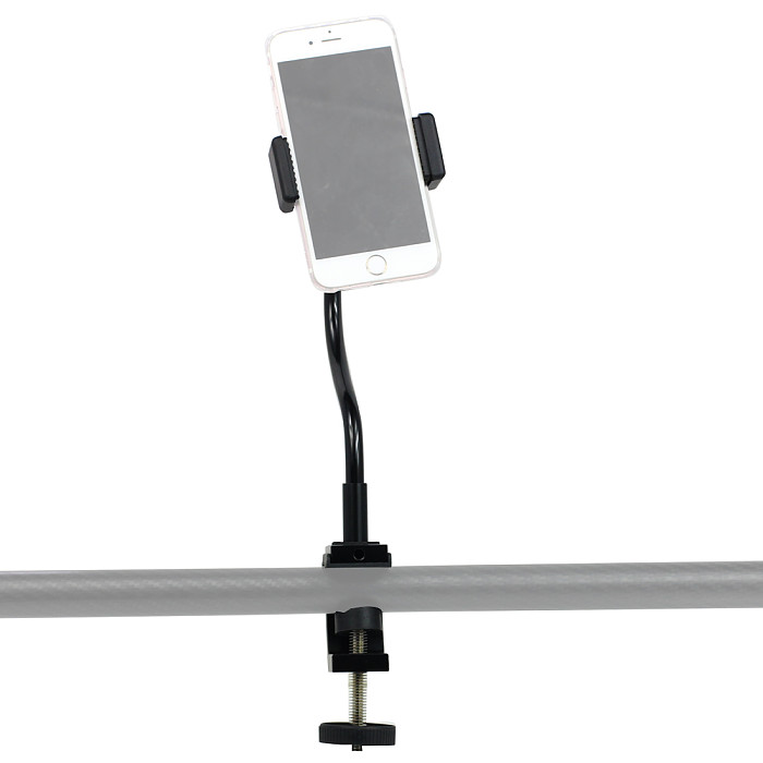 BGNING Cold Shoe Tripod SLR U-Grip C-shaped Clamp Stand 1/4  Screw Mount Bracket Adjustable Bracket Mount For DSLR Camera Tripod
