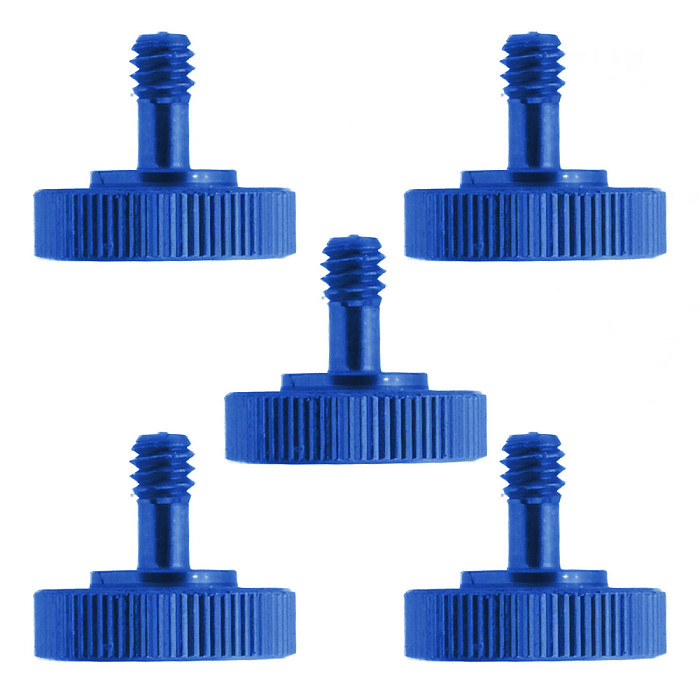 5pcs BGNing 1/4-Inch Male to Female Screw Adapter Tripod Mount Hot Shoe L-Type Flash Mount for SLR Cameras