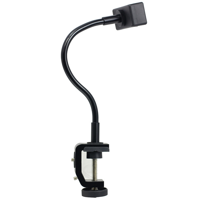 BGNING Cold Shoe Tripod SLR U-Grip C-shaped Clamp Stand 1/4  Screw Mount Bracket Adjustable Bracket Mount For DSLR Camera Tripod