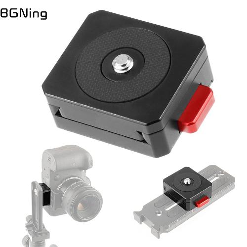 Universal Tripod Portable V Port Battery Mount QR Board Quick Release Plate DSLR SLR Cameras Photography Accessories