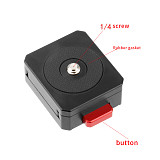 Universal Tripod Portable V Port Battery Mount QR Board Quick Release Plate DSLR SLR Cameras Photography Accessories