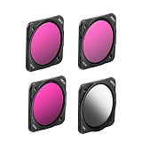Aluminium Camera Filter For DJI Action 2 Camera CPL UV ND8/16/32/64 Filters Optical Glass Lens for DJI OSMO Action2 Accessories