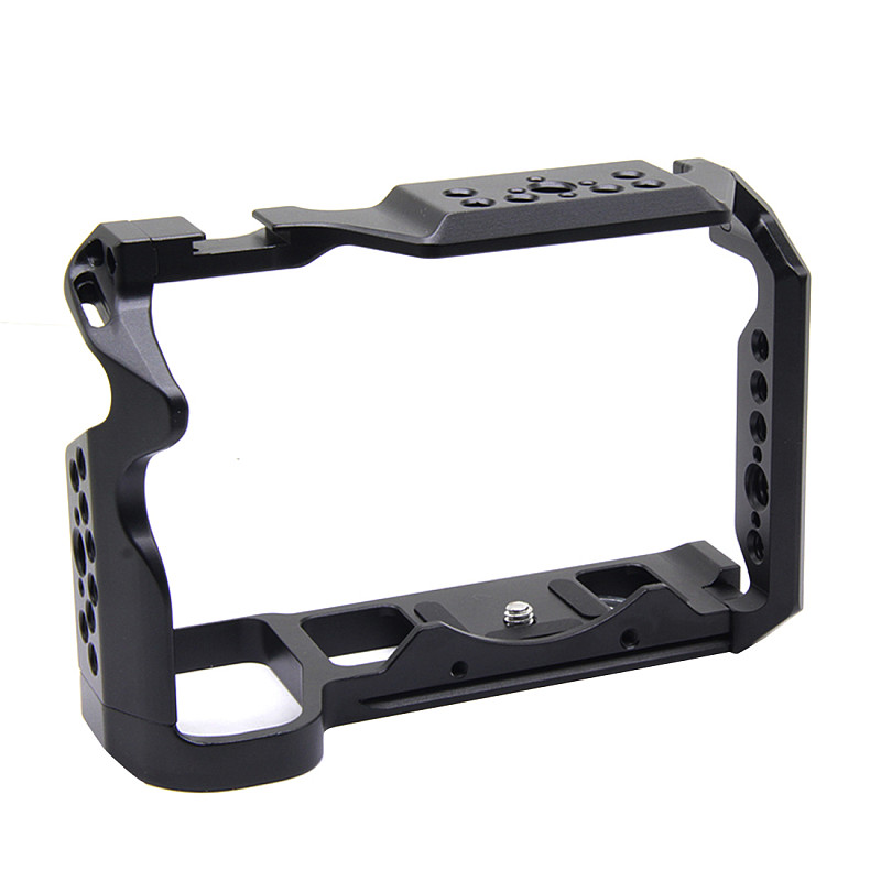 BGNing Aluminum Alloy Camera Cage for Panasonic Lumix S5 Protective Frame Case Cover Rig for Lumix S5 Photography Accessories