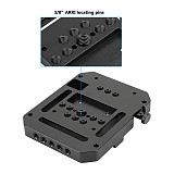BGNing Mini V-Lock Female Quick Release Mount Adapter With VESA Mount & ARRI Locating Pins For DSLR Camera Battery Accessories