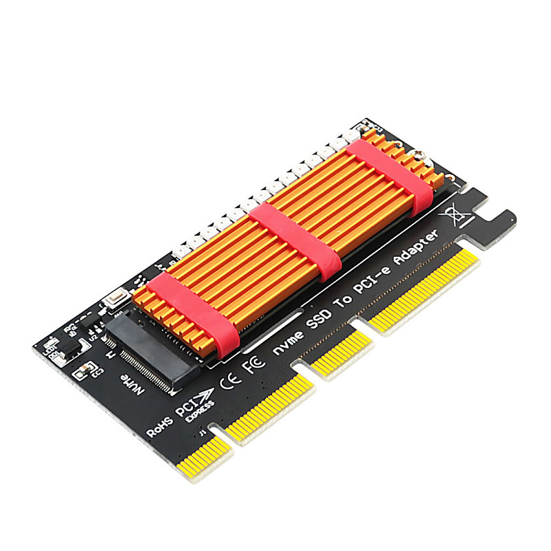 XT-XINTE M.2 nvme SSD to PCI-E 4X/8X/16X adapter Hard Drive aluminum M2 Screw M.2 SSD Heatsink