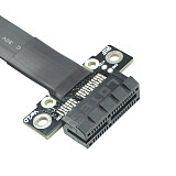 ADT-Link Riser PCI Express PCIe Gen3.0 x1 x16 Mining Graphics Card Ribbon Extension Cable 25cm PCI-E 1x 16x 3.0 R11SF