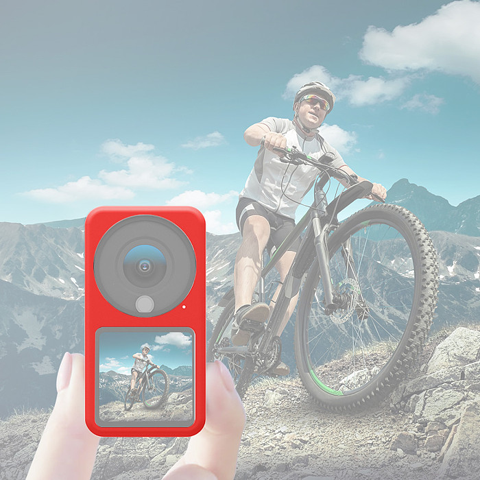 BGNING Silicone Protective Case for DJI Osmo Action 2 Sports Camera Accessories  ACTION2 Anti-Dust