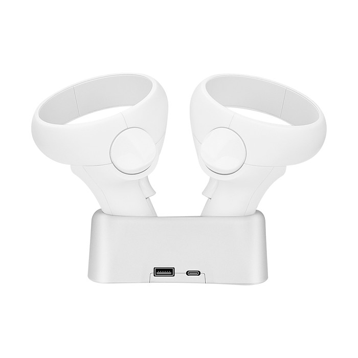Hibloks Magnetic Charging Base For Oculus Quest 2 VR Glasses Handle Free Disassembly  Accessories