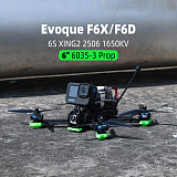 iFlight Nazgul Evoque F6 HD 6inch 6S FPV Drone BNF F6X F6D（Squashed-X or DC Geometry） with DJI Camera Vista HD System for FPV