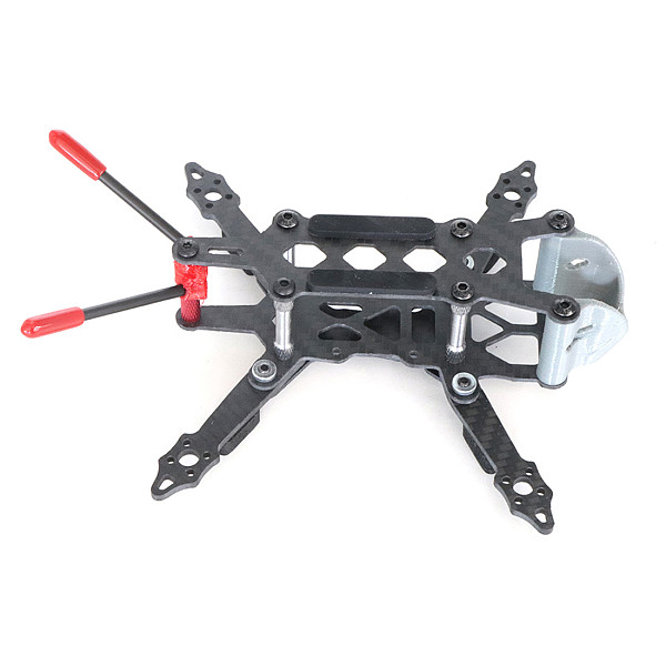 DIY ROMA 123mm 2inch Carbon Fiber Frame Kit 2.5mm Arm Support 1104/1106 Motor for RC FPV Racing Micro Long Range Drone