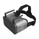 EMAX Transporter 2 FPV Goggles 5.8Ghz Glasses 4.3inch Screen Bulit-in 1300mAh Lipo Battery for Emax Tinyhawk III RC Racing Drone