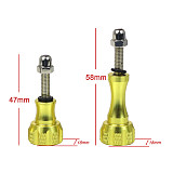 Aluminum Alloy Thumb Knob 1x Long 2x Short Screw with Wrench for GoPro Hero 9 8 7 Yi 4K SJCAM for OSMO Action Camera Accessories